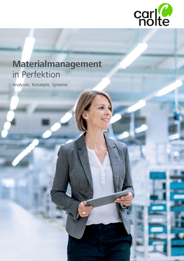 Broschüre Materialmanagement in Perfektion