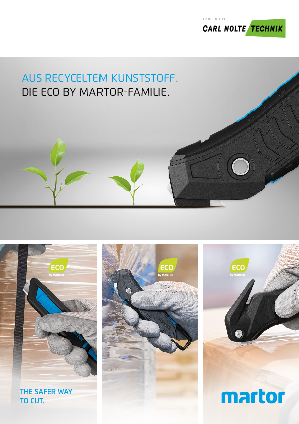 Broschüre Eco by martor
