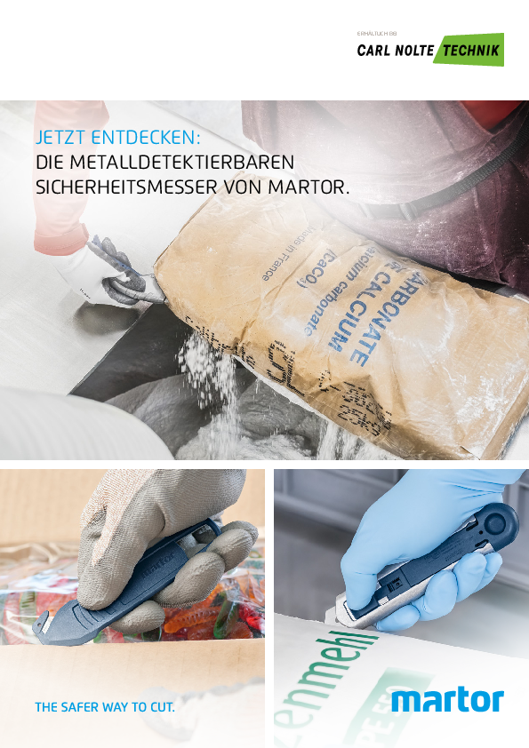 Broschüre Martor MDP